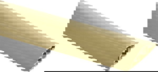 Floor Cable Cover: Polyvinylchloride, 1 Channel, 0.31